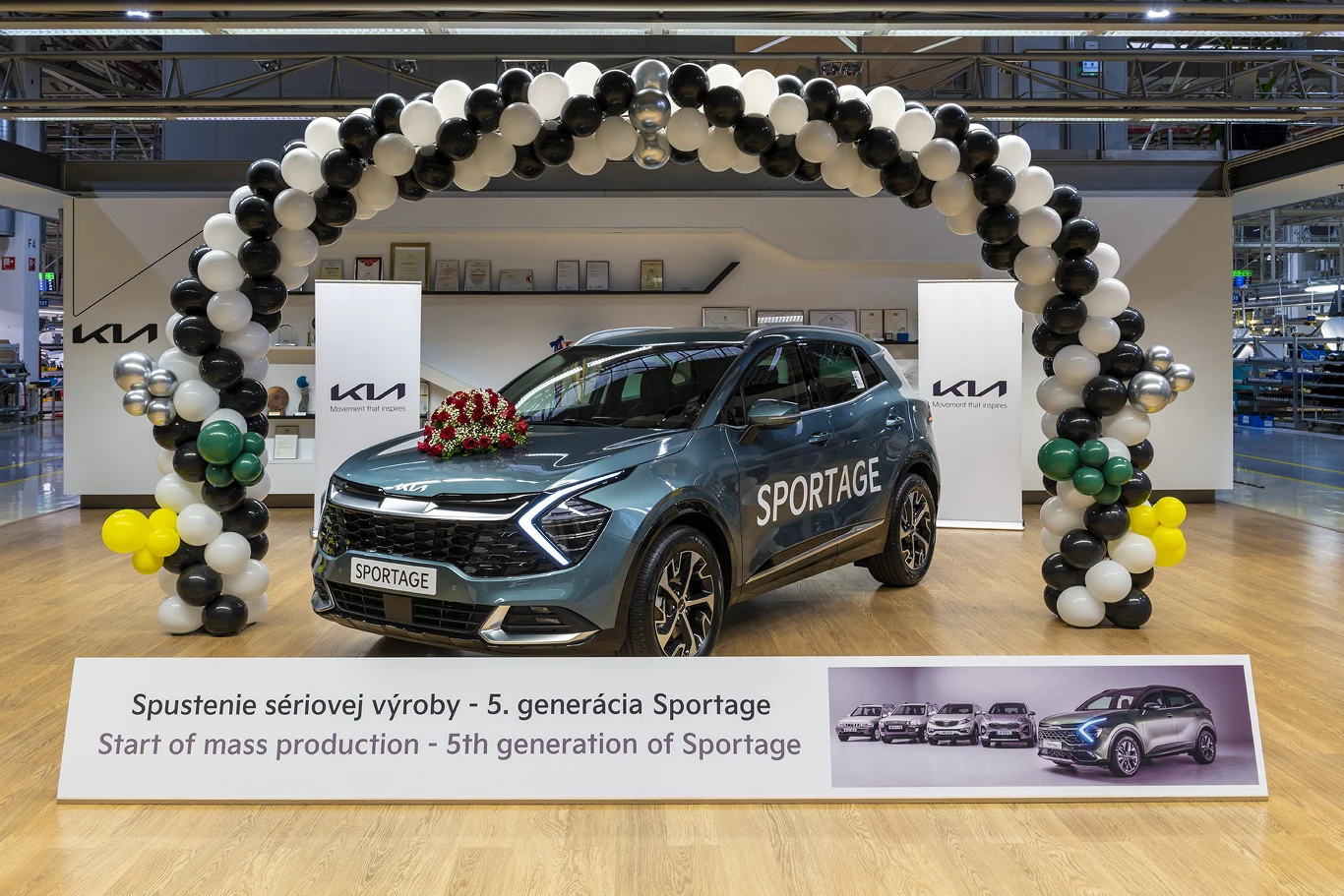 Kia Sportage od 2006 roku produkowana jest w fabryce na Słowacji. Kia Sportage od 2006 roku produkowana jest w fabryce na Słowacji.