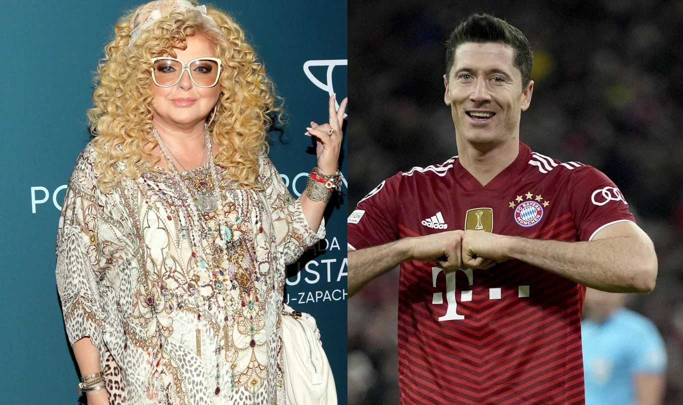 Magda Gessler, Robert Lewandowski Magda Gessler, Robert Lewandowski