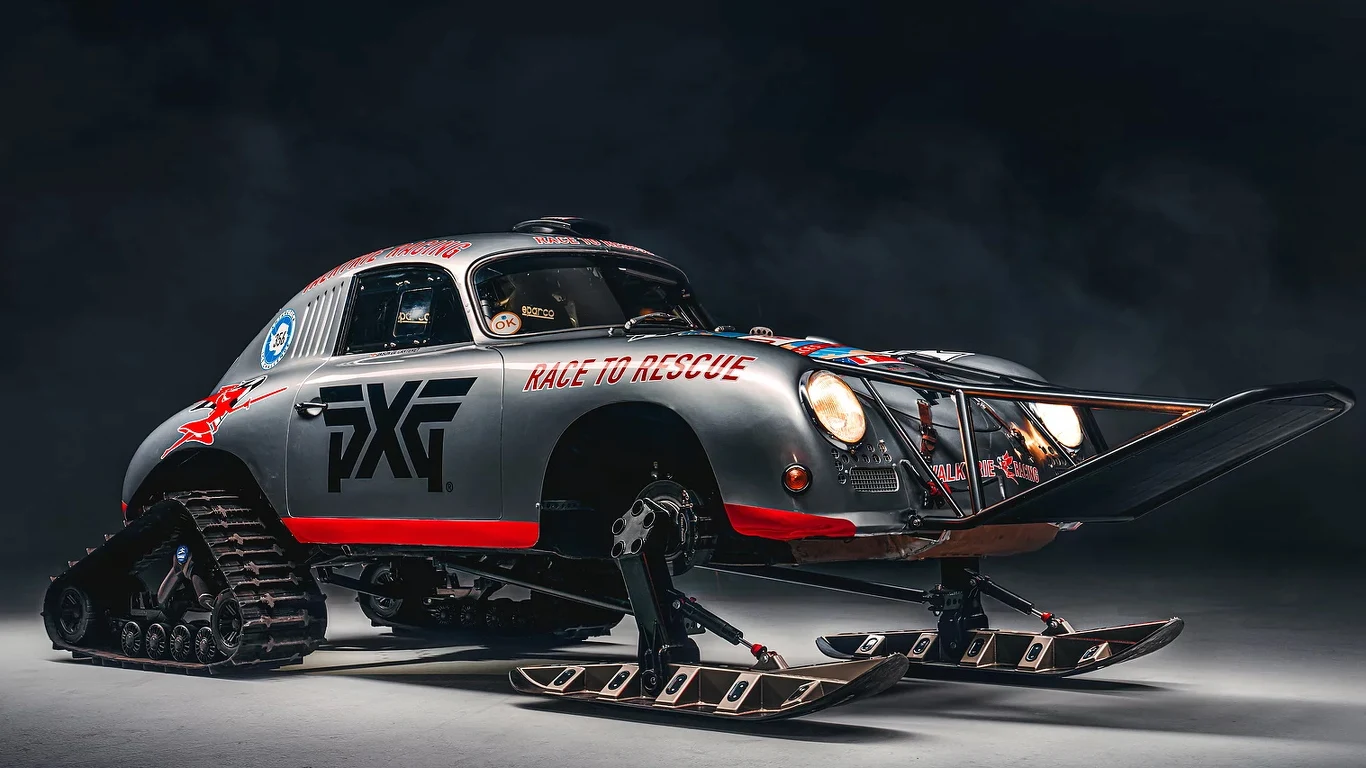 Porsche 356 po specjalnych modyfikacjach. Źródło: Valkyrie Racing Porsche 356 po specjalnych modyfikacjach. Źródło: Valkyrie Racing