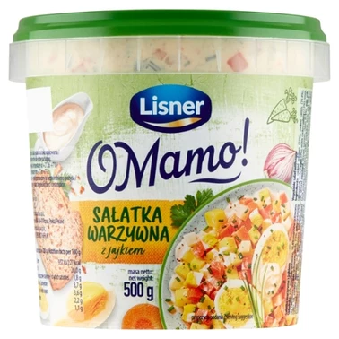 Lisner O Mamo! Sałatka warzywna z jajkiem 500 g - 3