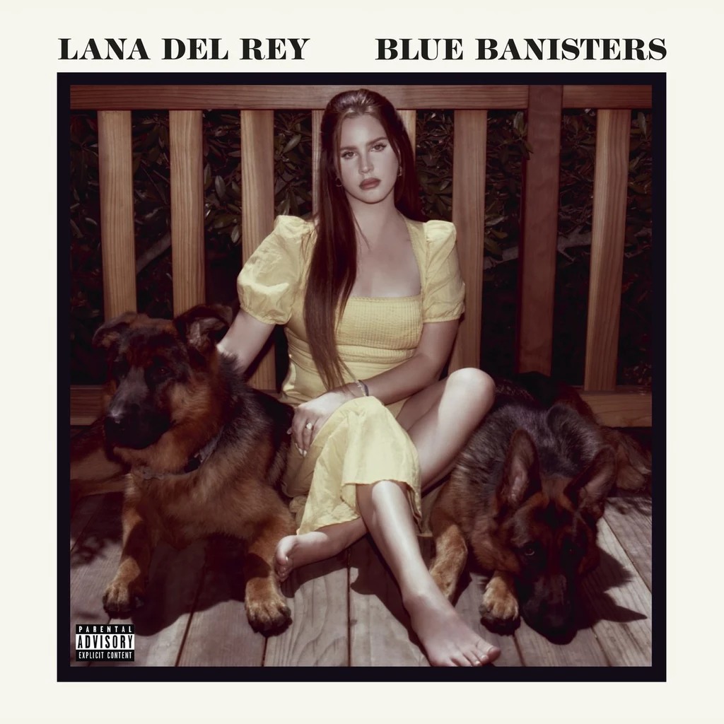 Lana Del Rey na okładce płyty "Blue Banisters"