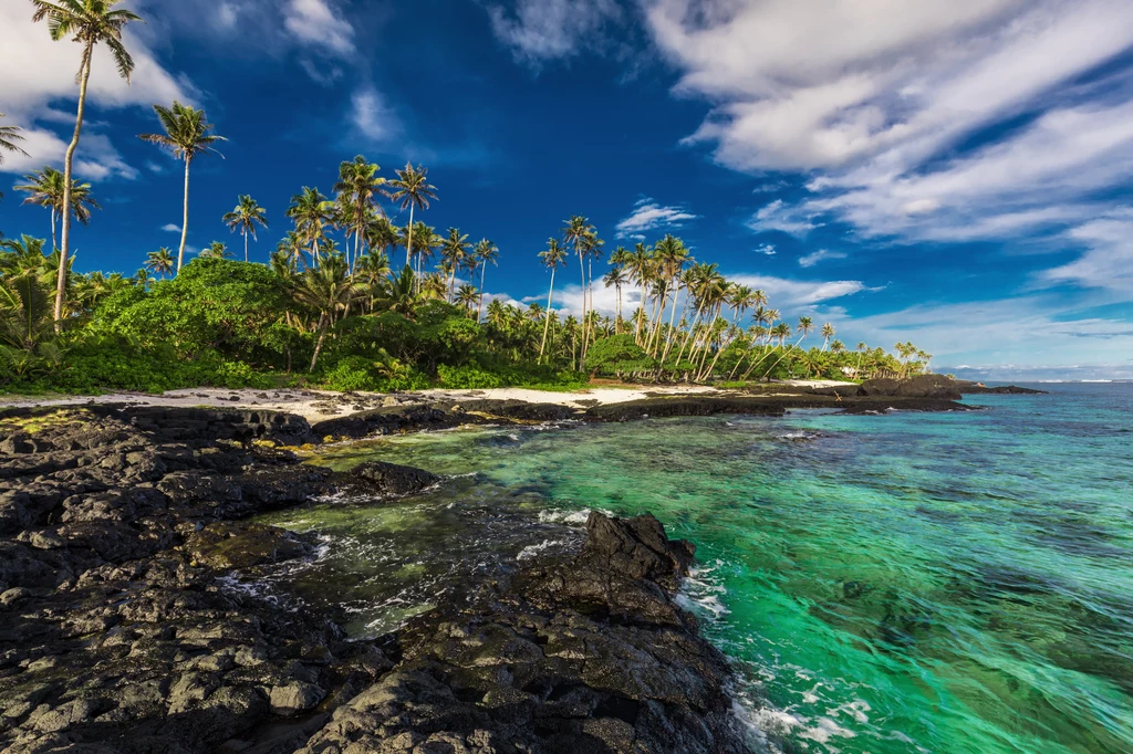 Plaża na Samoa