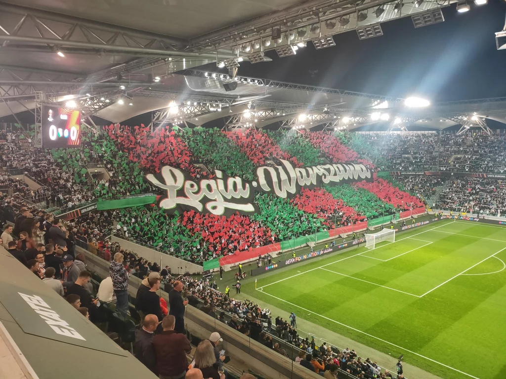 Oprawa kibiców Legii Warszawa Oprawa kibiców Legii Warszawa