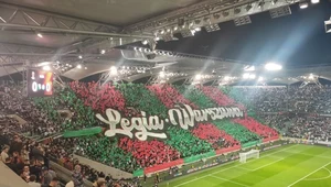 Oprawa kibiców Legii Warszawa
