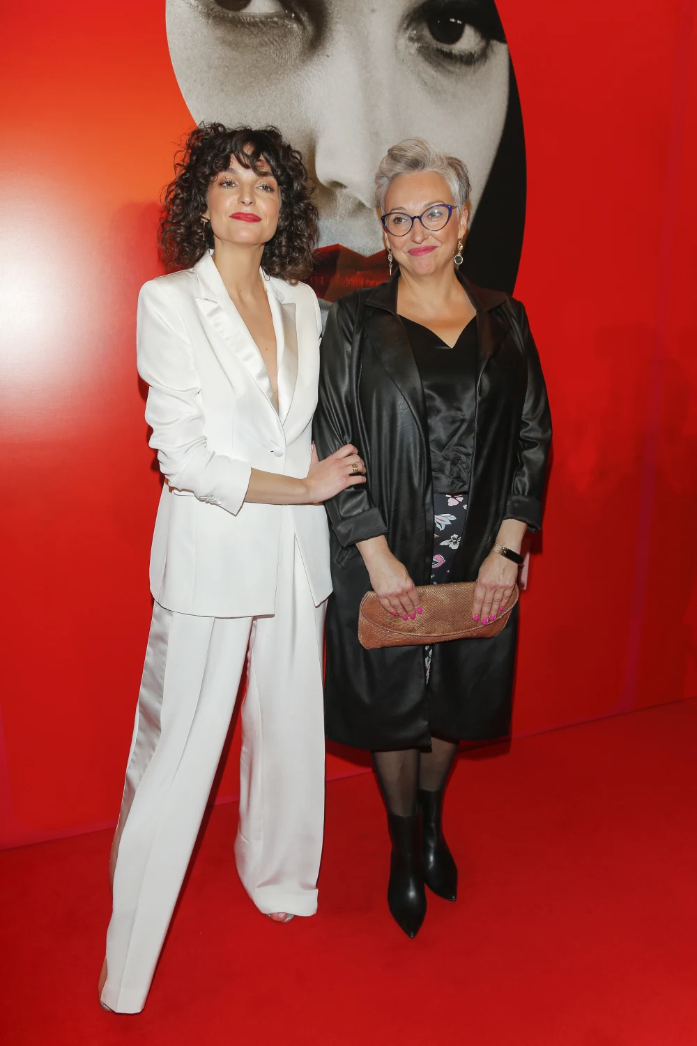 Maria Dębska z mamą na premierze "Bo we mnie jest seks"