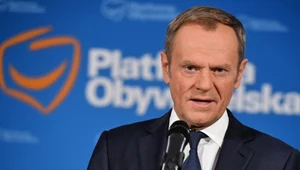 Lider PO Donald Tusk