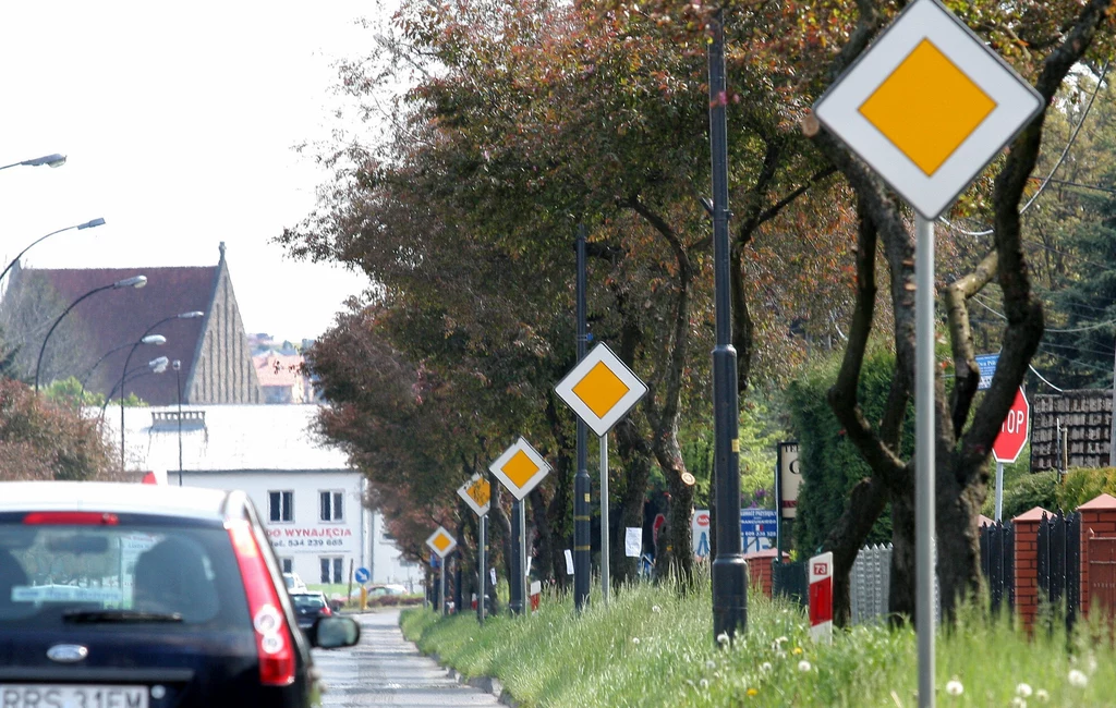 Jakie znaczenie mają znaki informacyjne? Na tej drodze nie można mieć wątpliwości. 