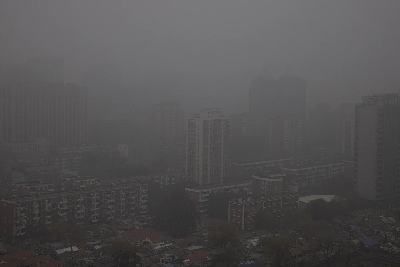 Smog w Pekinie, zdj. ilustracyjne Smog w Pekinie, zdj. ilustracyjne