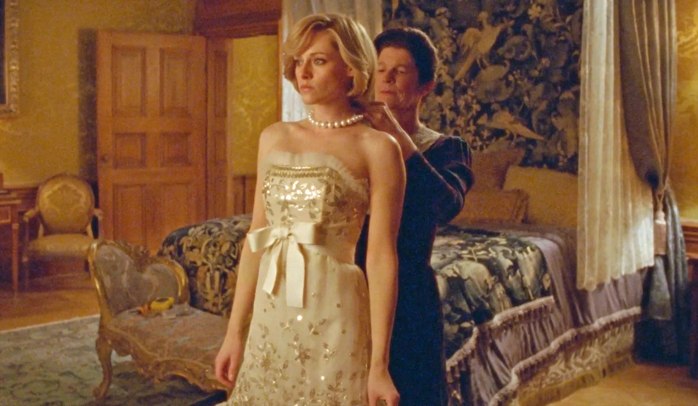 Kristen Stewart jako księżna Diana w filmie "Spencer" Kristen Stewart jako księżna Diana w filmie "Spencer"