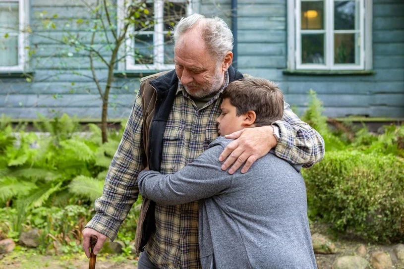 Andrzej Grabowski w filmie "Za duży na bajki" Andrzej Grabowski w filmie "Za duży na bajki"