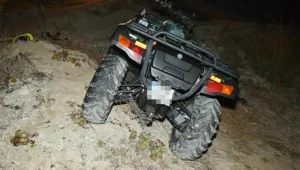 27-letni kierowca quada zginął w wypadku (fot. Policja.pl)