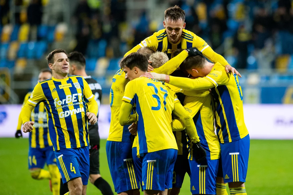 Arka Gdynia pokonała Podbeskidzie Bielsko-Biała 1-0 w meczu Fortuna I ligi Arka Gdynia pokonała Podbeskidzie Bielsko-Biała 1-0 w meczu Fortuna I ligi
