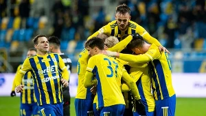 Arka Gdynia pokonała Podbeskidzie Bielsko-Biała 1-0 w meczu Fortuna I ligi