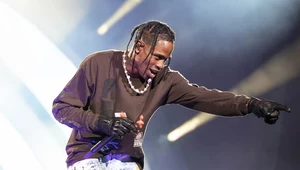 Travis Scott podczas Astroworld Festival