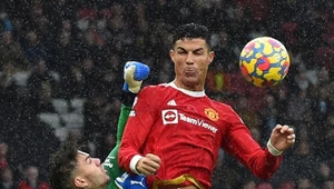 Cristiano Ronaldo (z prawej) i bramkarz Manchesteru City Ederson