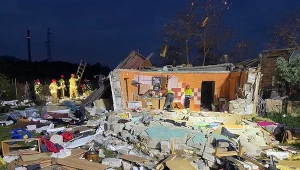 Wybuch w domu jednorodzinnym w Szczecinie