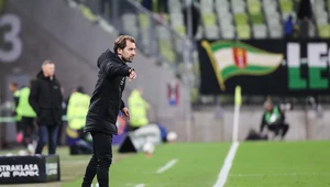 Tomasz Kaczmarek trener Lechii Gdańsk, która pokonała 2-1 Zagłębie Lubin