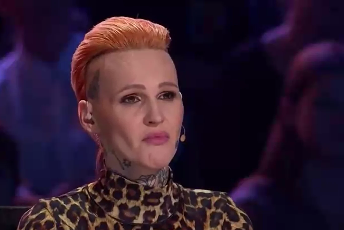 Agnieszka Chylińska z trudem powstrzymywała łzy podczas występu Wiktora Pindela