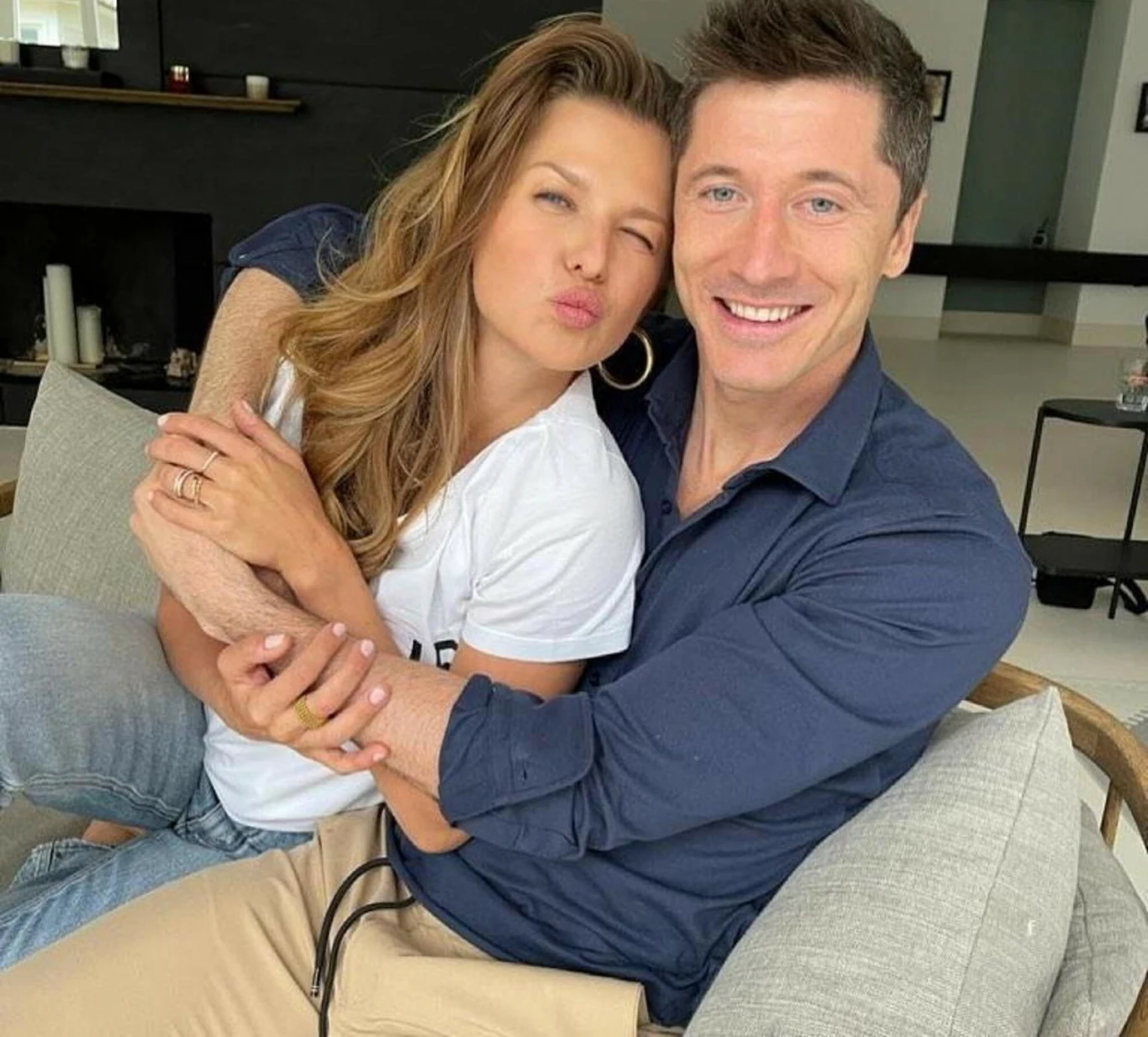 Anna Lewandowska i Robert Lewandowski