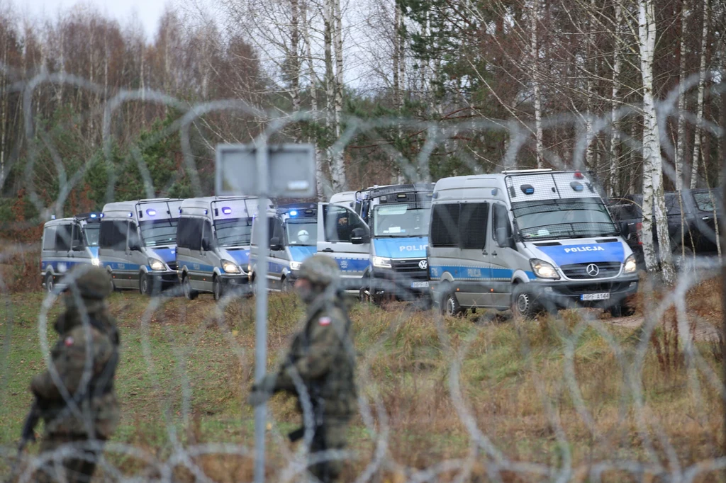 Napięta sytuacja na granicy polsko-białoruskiej Napięta sytuacja na granicy polsko-białoruskiej
