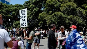 Protest w Nowej Zelandii