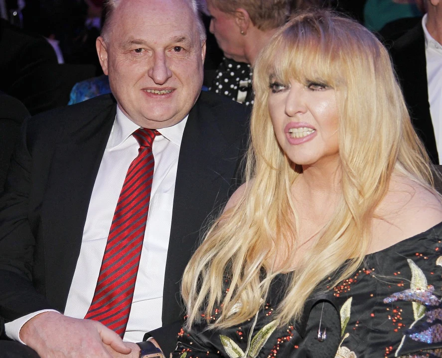 Maryla Rodowicz z byłym mężem Maryla Rodowicz z byłym mężem