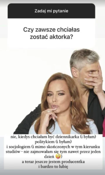 Anna Mucha "Q&A" fot. Instagram (instagram.com/taannamucha) Anna Mucha "Q&A" fot. Instagram (instagram.com/taannamucha)