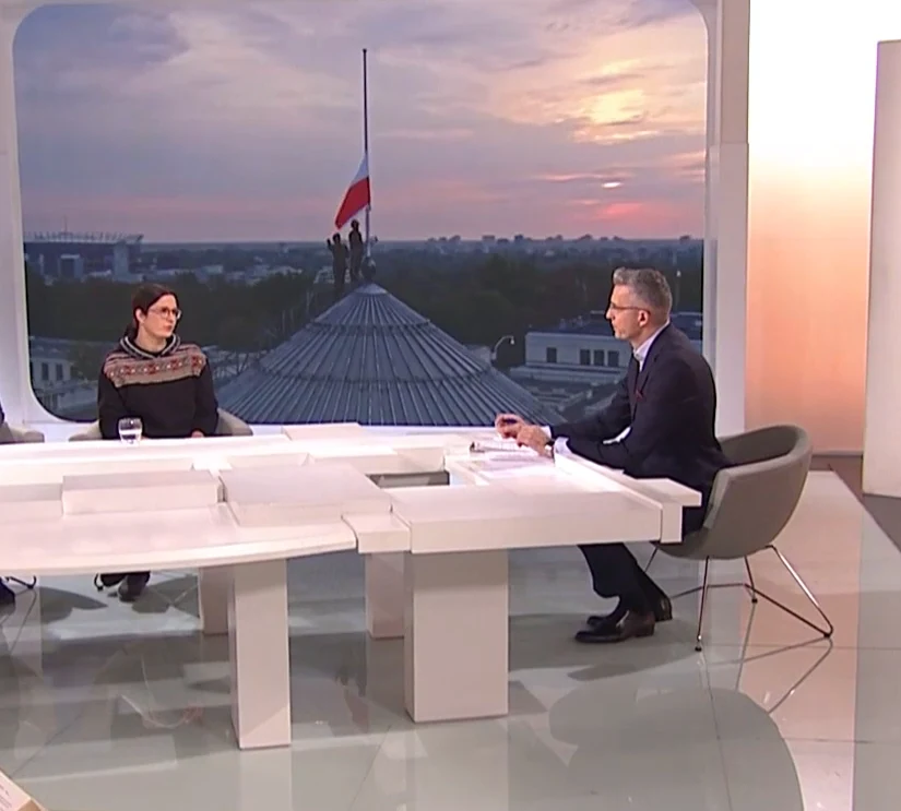 Screen z programu "Między Ziemią a Niebem": https://vod.tvp.pl/video/miedzy-ziemia-a-niebem,07112021,56431345 Screen z programu "Między Ziemią a Niebem": https://vod.tvp.pl/video/miedzy-ziemia-a-niebem,07112021,56431345