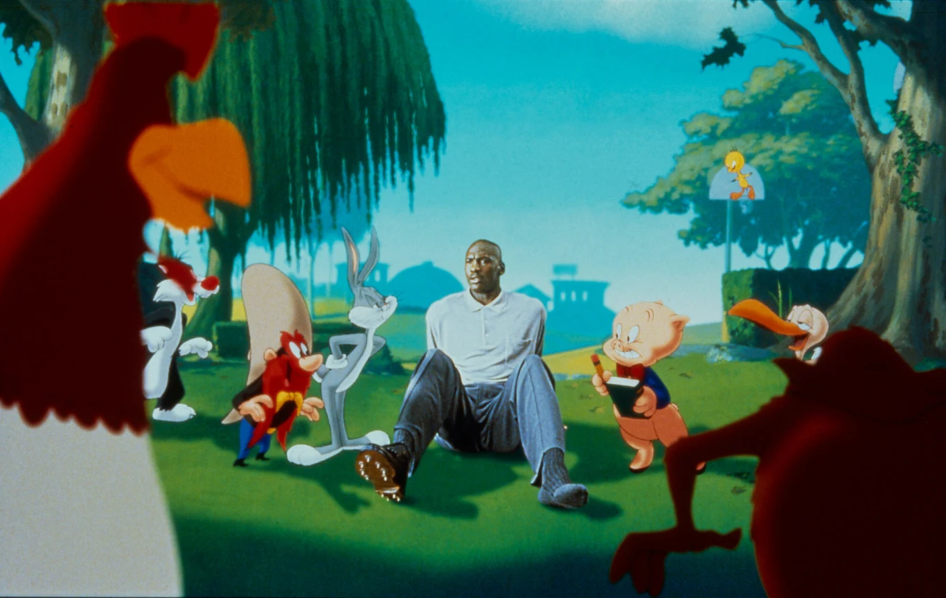Michael Jordan w "Kosmicznym meczu"