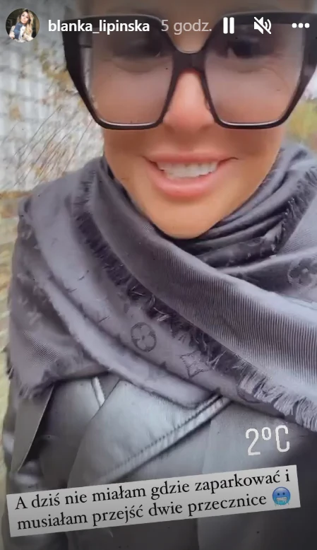 Instastory Blanki Lipińskiej: https://www.instagram.com/stories/blanka_lipinska/2703080368956902730/?hl=pl Instastory Blanki Lipińskiej: https://www.instagram.com/stories/blanka_lipinska/2703080368956902730/?hl=pl
