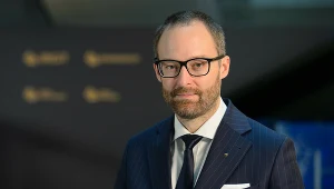 Prezes GPW Marek Dietl