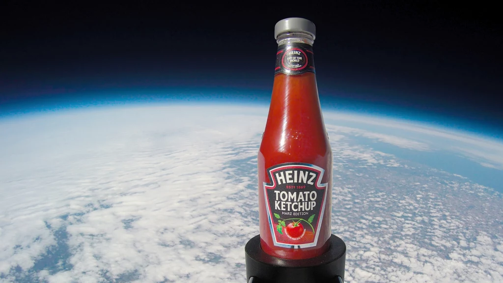 Heinz prezentuje pierwszy ketchup z „marsjańskich” pomidorów