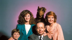 Główna obsada serialu "Alf" 