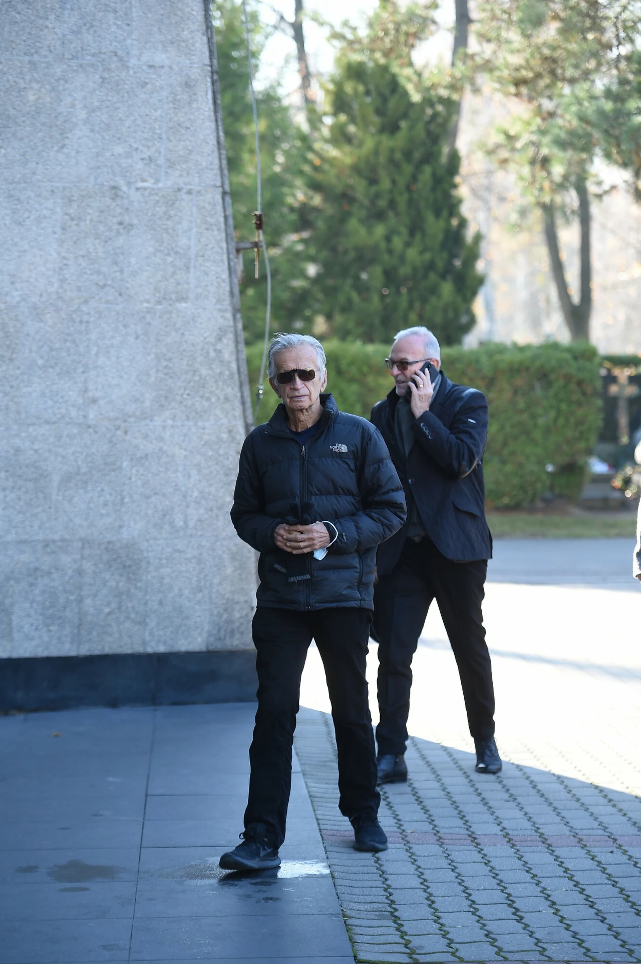 Jacek Fedorowicz na pogrzebie Andrzeja Zaorskiego