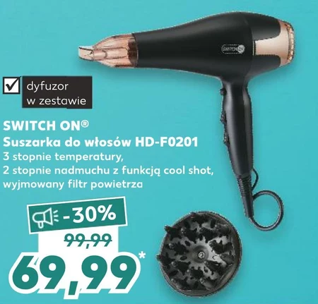 Suszarka do włosów Switch On