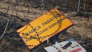Zdjęcie z granicy polsko-białoruskiej
