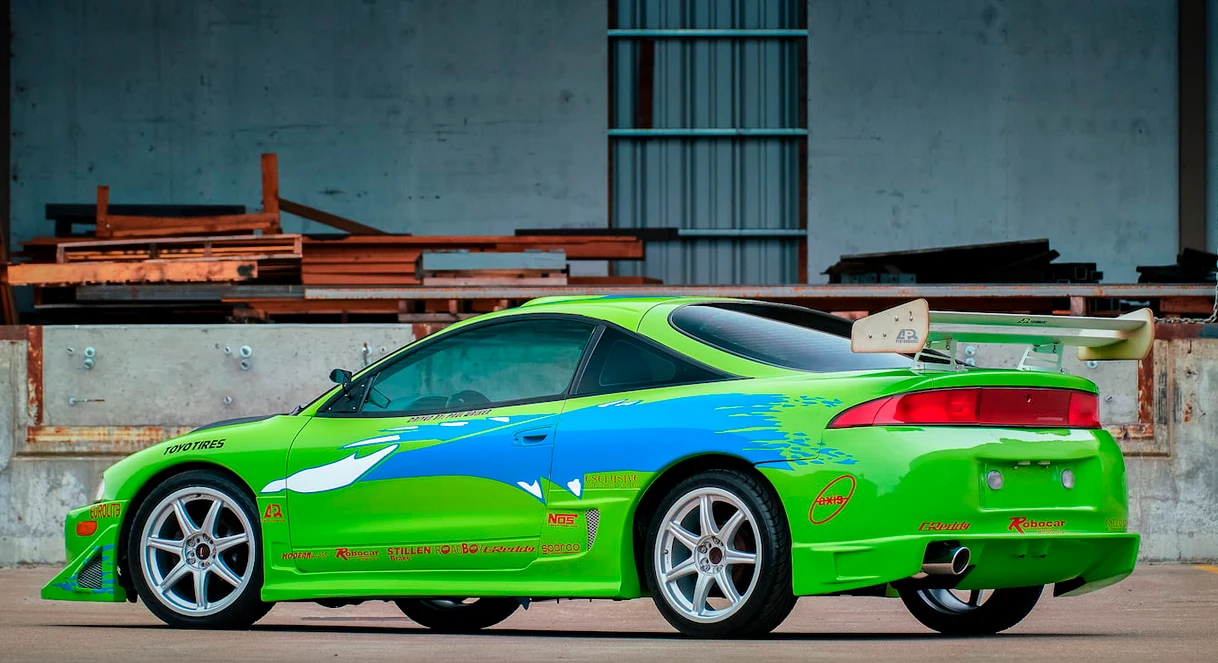 Mitsubishi Eclipse z filmu "Szybcy i wściekli". Źródło: MECUM AUCTIONS