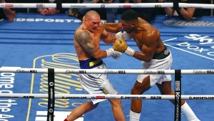 Ołeksandr Usyk i Anthony Joshua