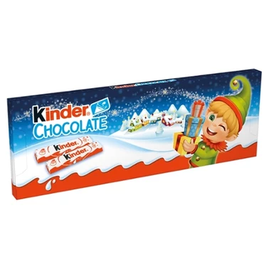 Kinder Chocolate Batonik z mlecznej czekolady z nadzieniem mlecznym 150 g (12 sztuk) - 18