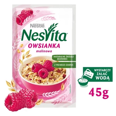 NesVita Owsianka malinowa 45 g - 1