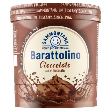 Sammontana Barattolino Lody czekoladowe z płatkami czekolady 800 ml - 1