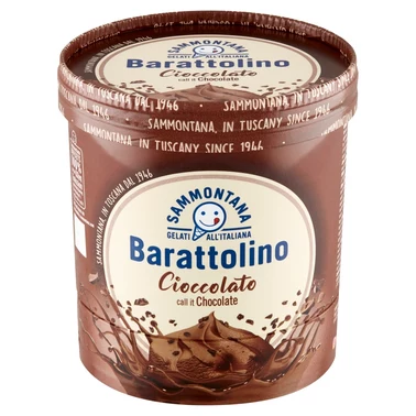 Sammontana Barattolino Lody czekoladowe z płatkami czekolady 800 ml - 0