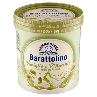 Sammontana Barattolino Lody o smaku waniliowym z nadzieniem pistacjowym 800 ml - 2