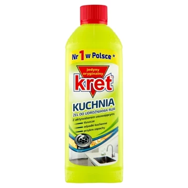 kret Żel do udrożniania rur kuchnia 500 g - 1