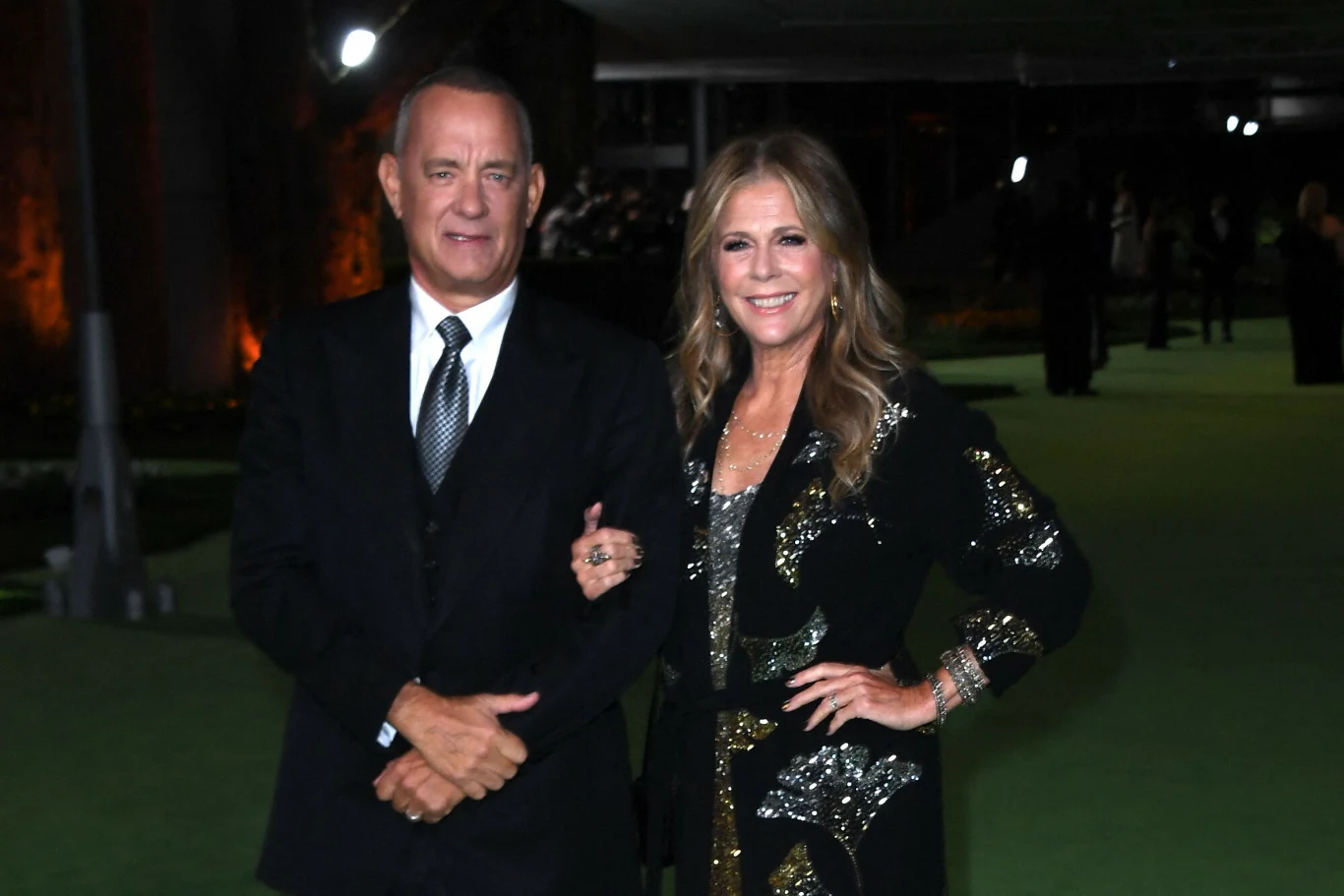 Tom Hanks i Rita Wilson są małżeństwem od 33 lat, 2021 r. Tom Hanks i Rita Wilson są małżeństwem od 33 lat, 2021 r.