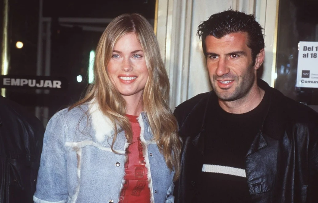 Luis Figo i Helene Svedin Luis Figo i Helene Svedin