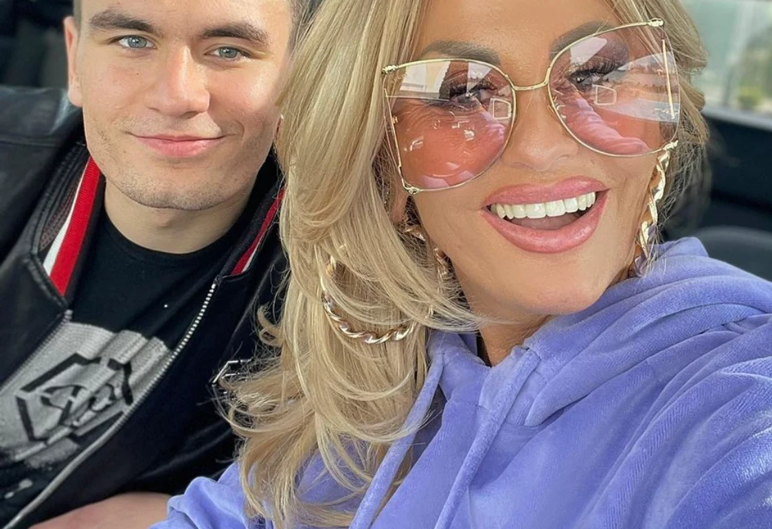 Dagmara Kaźmierska z synem Conanem Dagmara Kaźmierska z synem Conanem