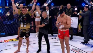 Piotr Wawrzyniak (z lewej) pokonał Tymoteusza Łopaczyka