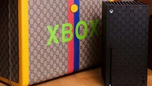 Xbox Series X w barwach Gucci