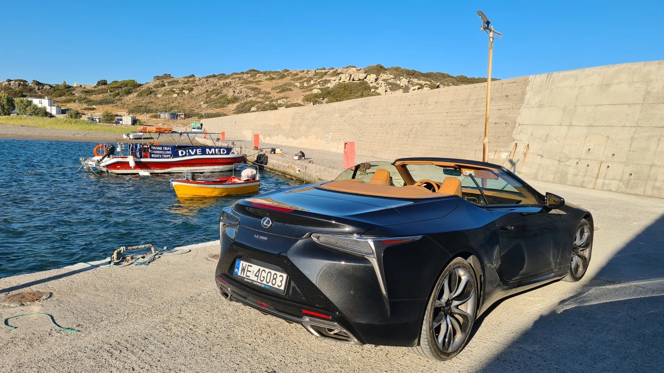 Lexus LC 500 Convertible. Zdjęcia
